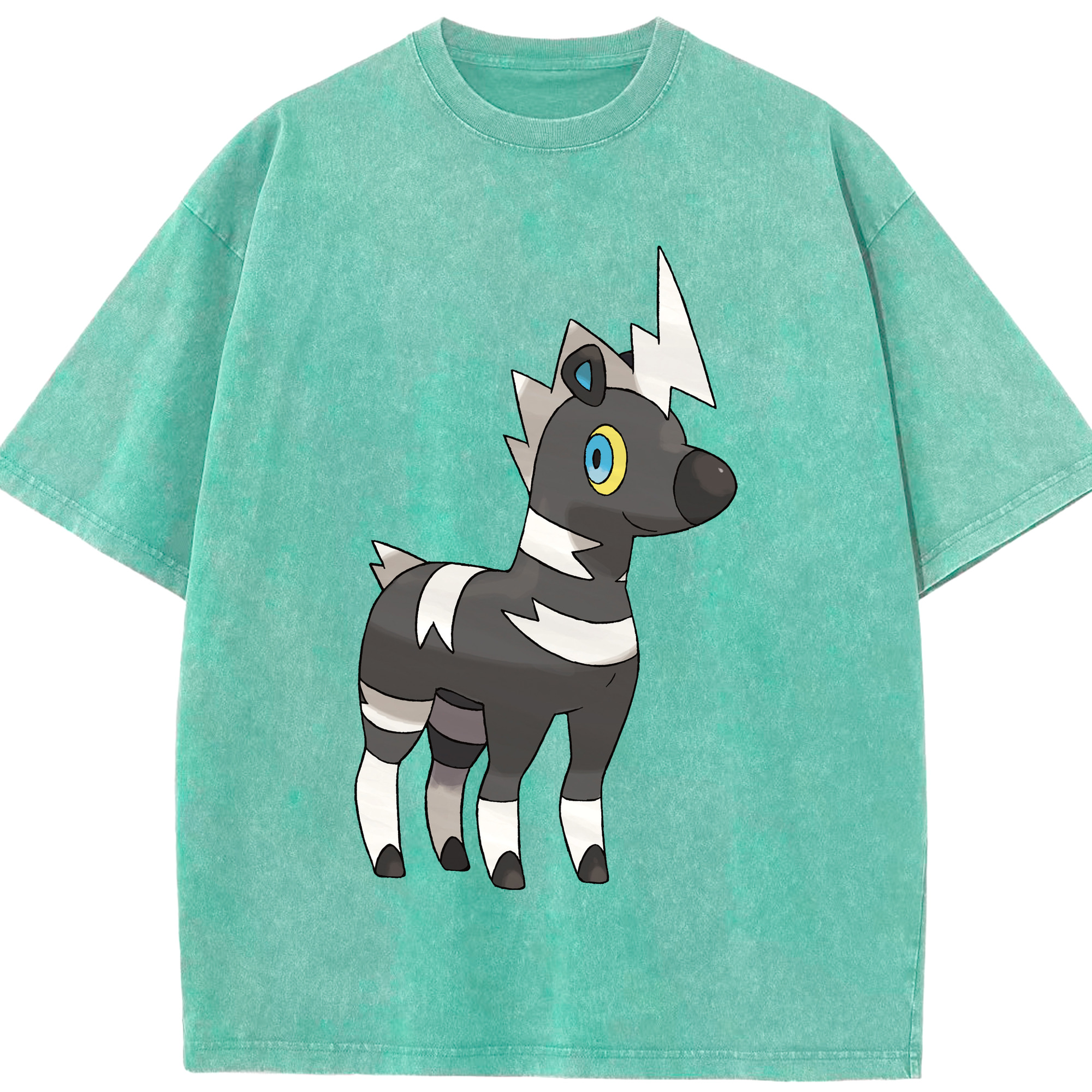 （画像用） ポケットモンスター Pokémon 綿100% ヴィンテージ風 半袖Tシャツ（フロントプリント）